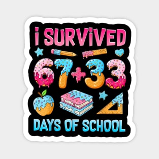 I-Survived-67-Days-of-School Magnet