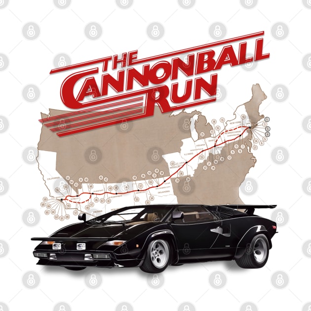 The Cannonball Run by darklordpug