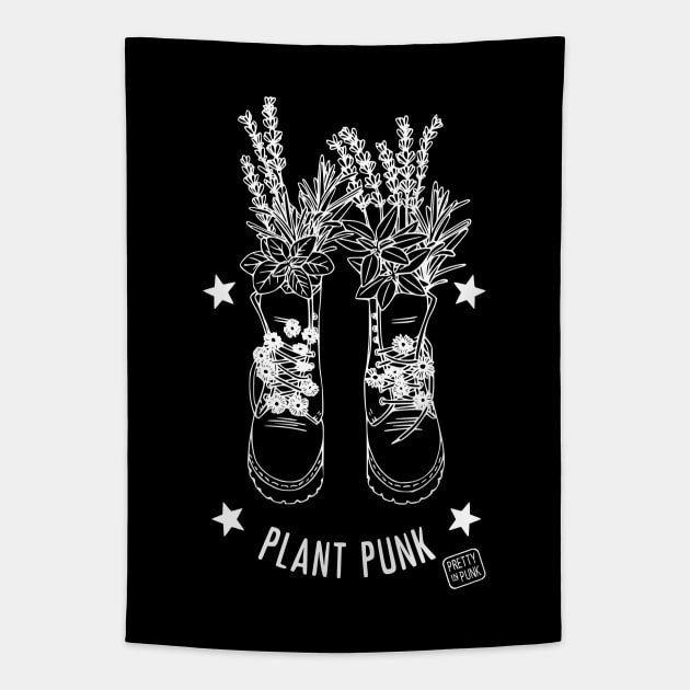 Plant Punk Tapestry by prettyinpunk