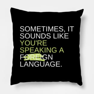 Auditory Processing Disorder - Funny Pillow