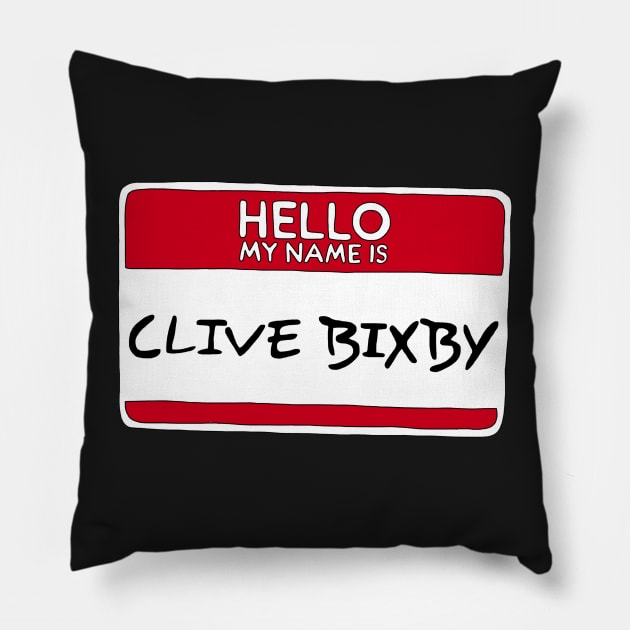 modern family Clive Bixby Pillow by sara-fanarts