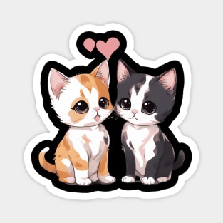 Baby Calico Cat Magnet