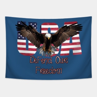 DEFEND OUR FREEDOM Tapestry