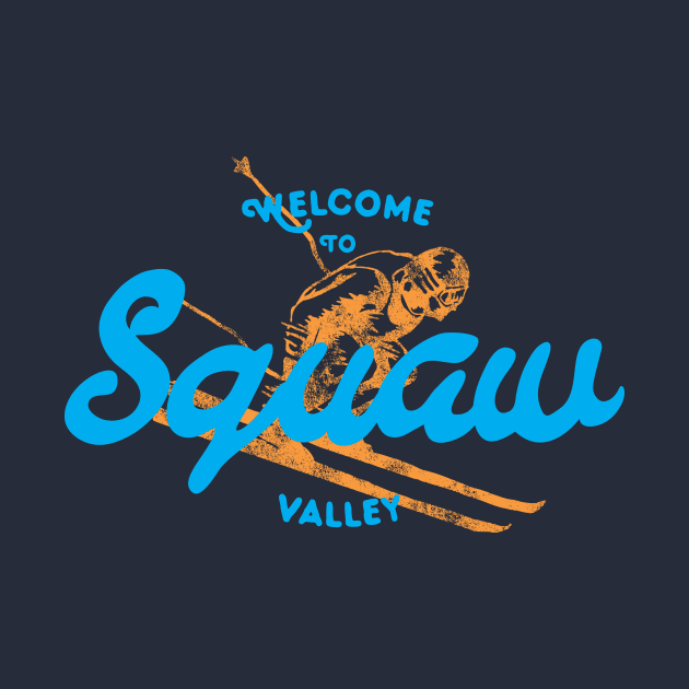 Squaw Valley Vintage by derekcreates