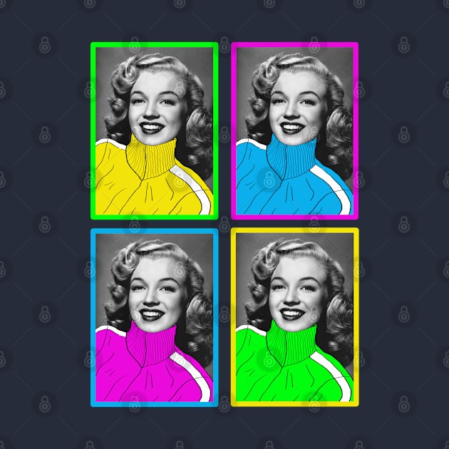 Marilyn Pop Art by Cds Design Store