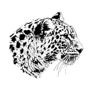 Leopard portrait T-Shirt