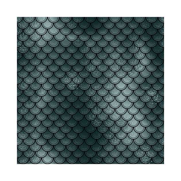 Shiny Gray Snake Scales by Letters by Meliora