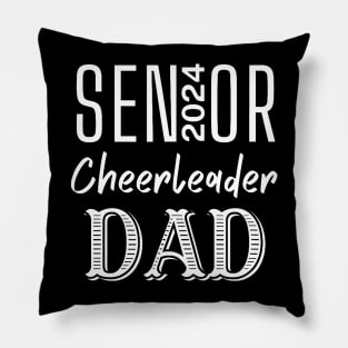 2024 Senior Cheerleader Varsity Cheer Team Dad Pop Novelty Pillow