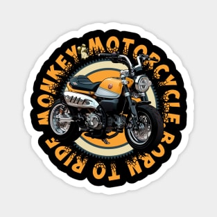 Motocicleta monkey Magnet