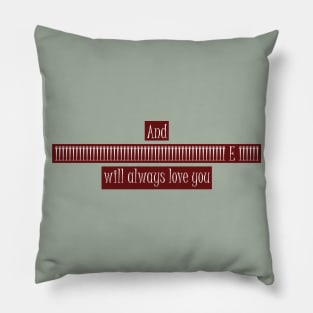 One Night At Karaoke Bar Pillow