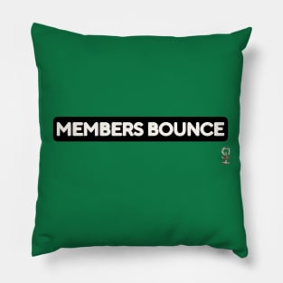 Members Bounce : Hipster Golf Pillow