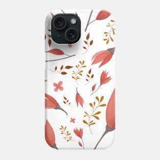 Delicate Autumn Florals Phone Case