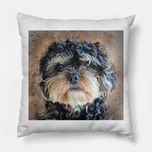 Ted The Cockapoo Pillow