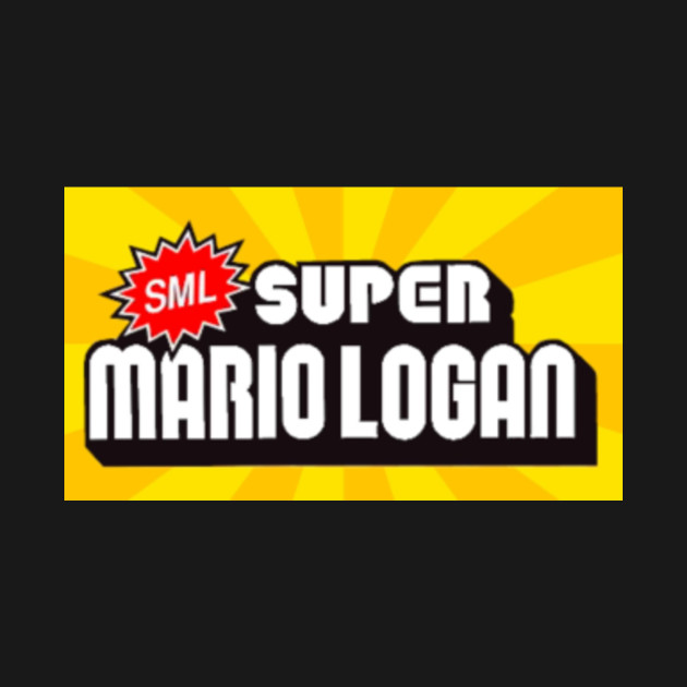 Super Mario Logan Banner Design Youtube Kids T Shirt Teepublic