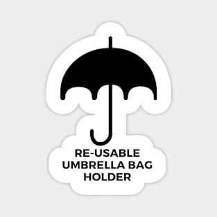 Re-Usable Umbrella Bag Magnet