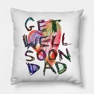 nice design for dad Pillow