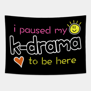 K-Drama Gift for Korean Drama Lovers Tapestry