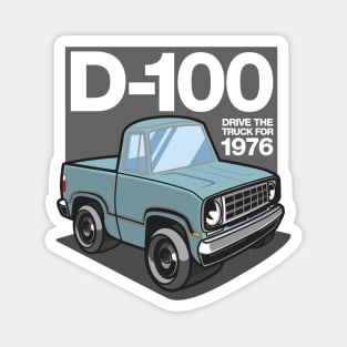 D100 - 1976 (Light Blue) Magnet