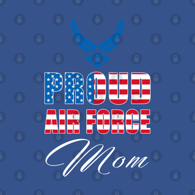 Womens Ocp Bold Proud Air Force Mom Proud Air Force Mom T Shirt Sold By Barb Cue Sku 4612