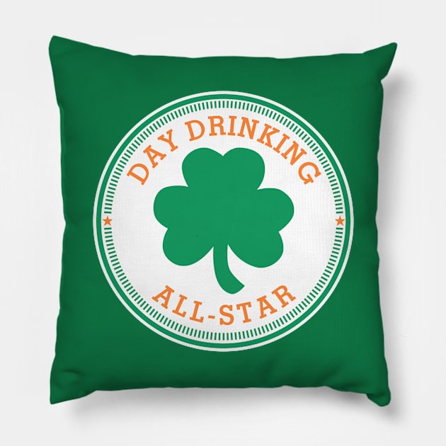 Day Drinking All-Star Pillow by fearcity