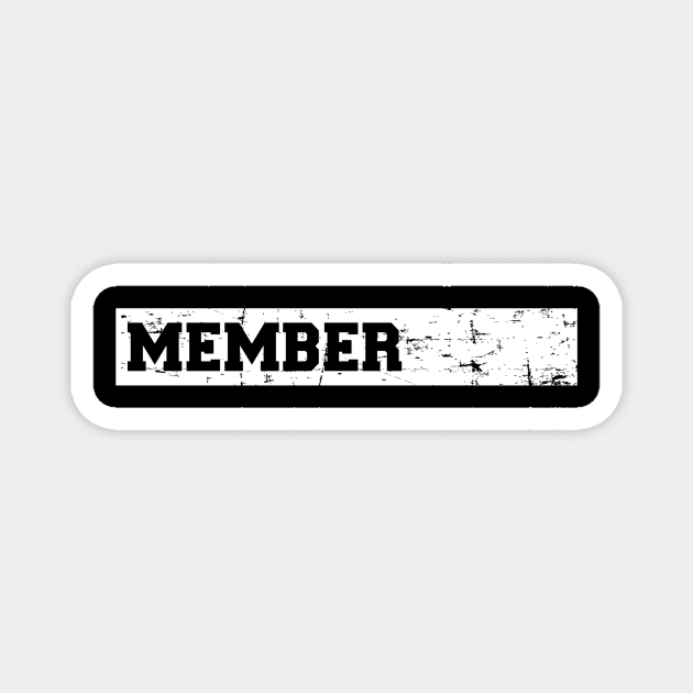 Member Magnet by Designzz