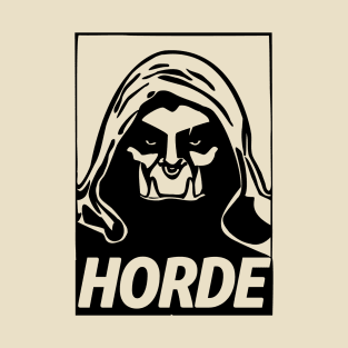 HORDE hooded orc chief T-Shirt