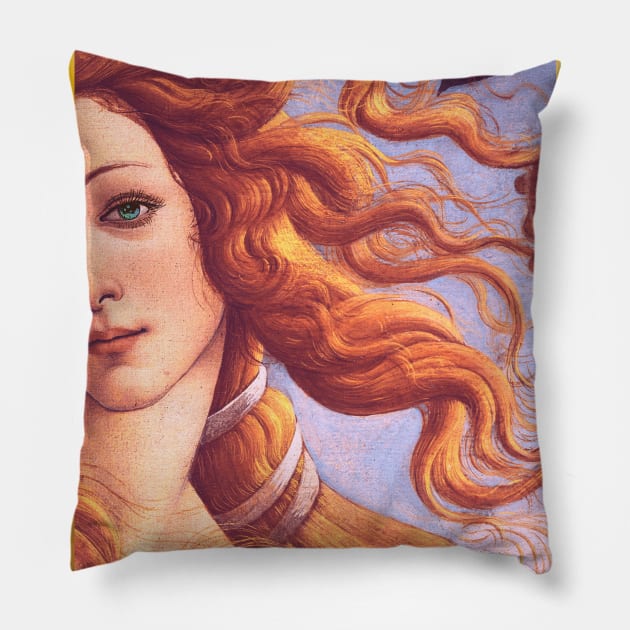 Birth of Venus Pillow by LylaLace Studio