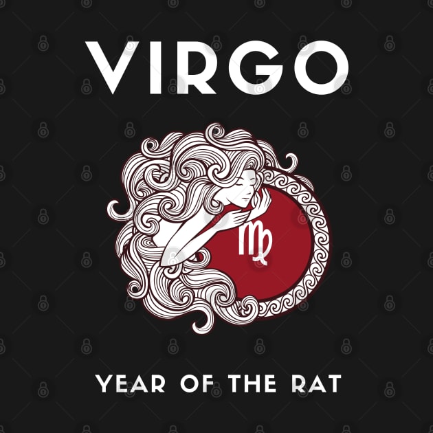 VIRGO / Year of the RAT by KadyMageInk