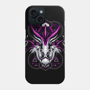 dragon potrait Phone Case