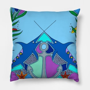 Swordfish Pillow