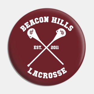 Beacon Hill Lacrosse Team Pin