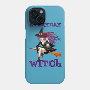 Everyday Witch Funny Halloween Wiccan Mystery Magic Gift Phone Case