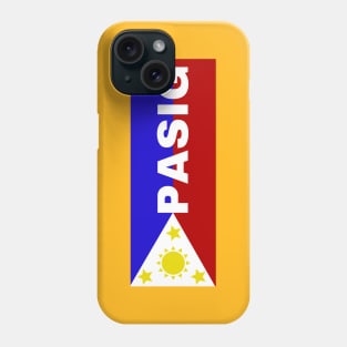 Pasig City in Philippines Flag Phone Case