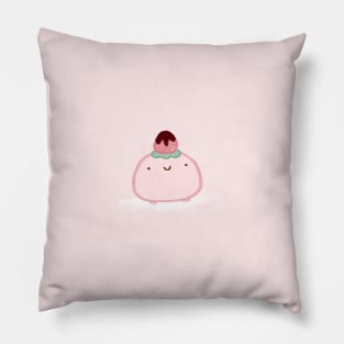 Kawaii strawberry mochi ice Pillow