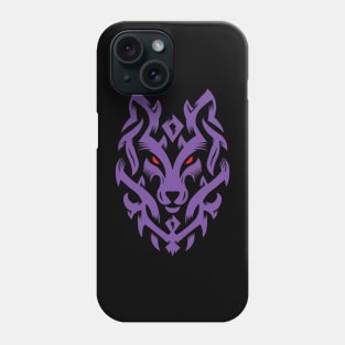 Wolf Tribal Ornament lovely blend drawing cute cool colorful Phone Case