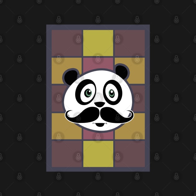 Mustache Panda 3 by adamzworld