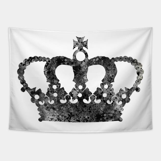 King Crown Tapestry by RosaliArt