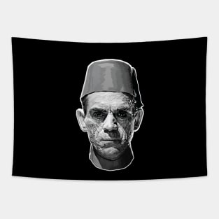 High Priest Imhotep (Grayscale Version) Tapestry