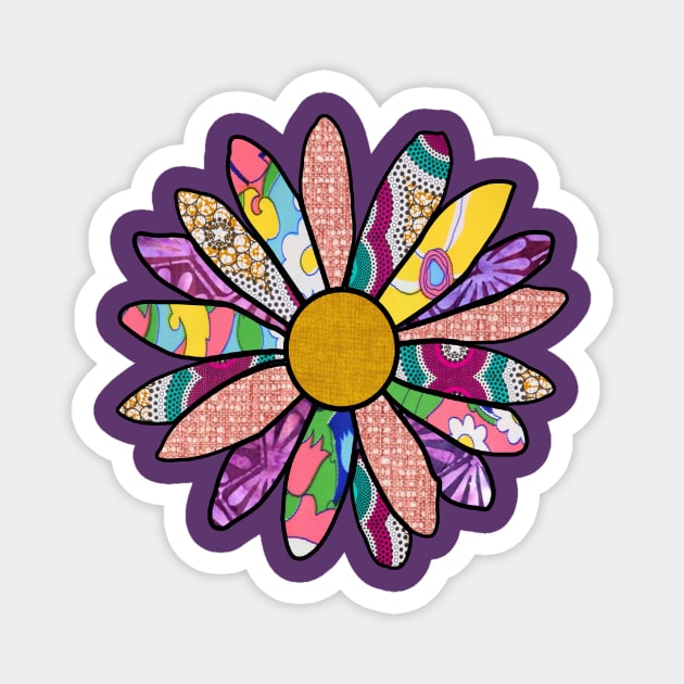 Spring Bliss Flower Magnet by artbyomega