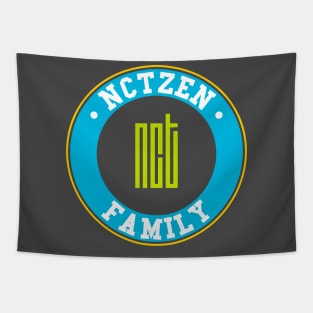 NCT NCTzen family logo emblem Tapestry