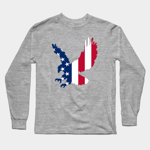 American Eagle Shirts American Flag Long Sleeve T Shirt Teepublic