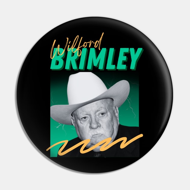 Wilford brimley***original retro Pin by OtakOtak