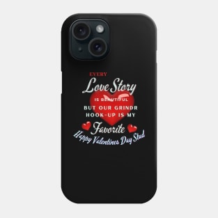 Happy Valentines Day lover boy - funny t-shirt Phone Case