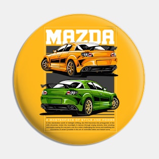 Mazda RX-8 Fanatic Pin