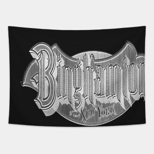 Vintage Binghamton, NY Tapestry