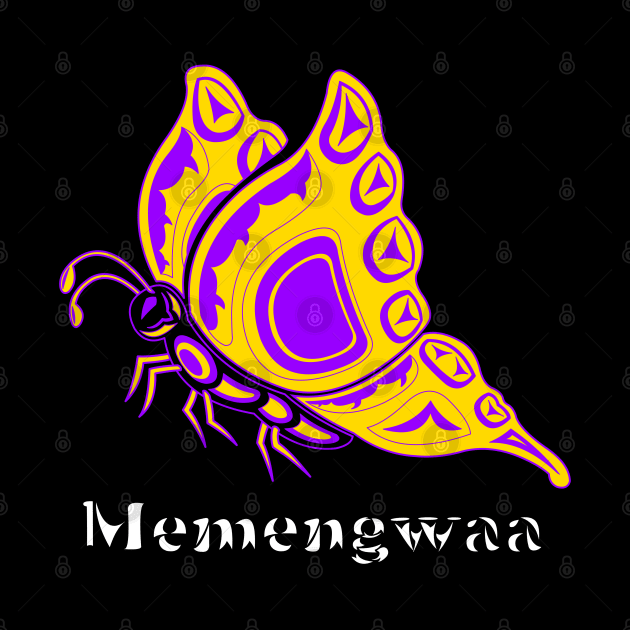 Memengwaa (Butterfly) Intersex Pride by KendraHowland.Art.Scroll