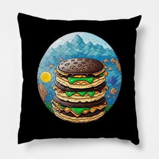 Dorayaki Vintage Kawaii Yummy Since Established Retro Pillow