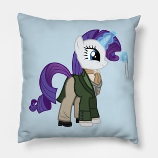 Rarity as the 8th Doctor Pillow