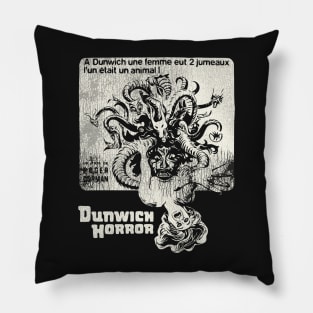 Dunwich Horror - 70s Cult Classic Sci-Fi Movie Pillow