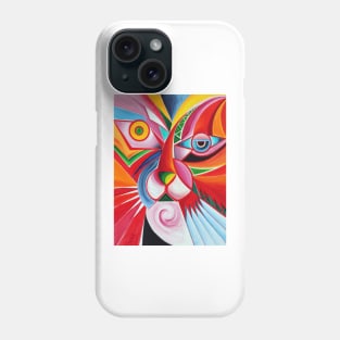 Tiger abstract 3 Phone Case